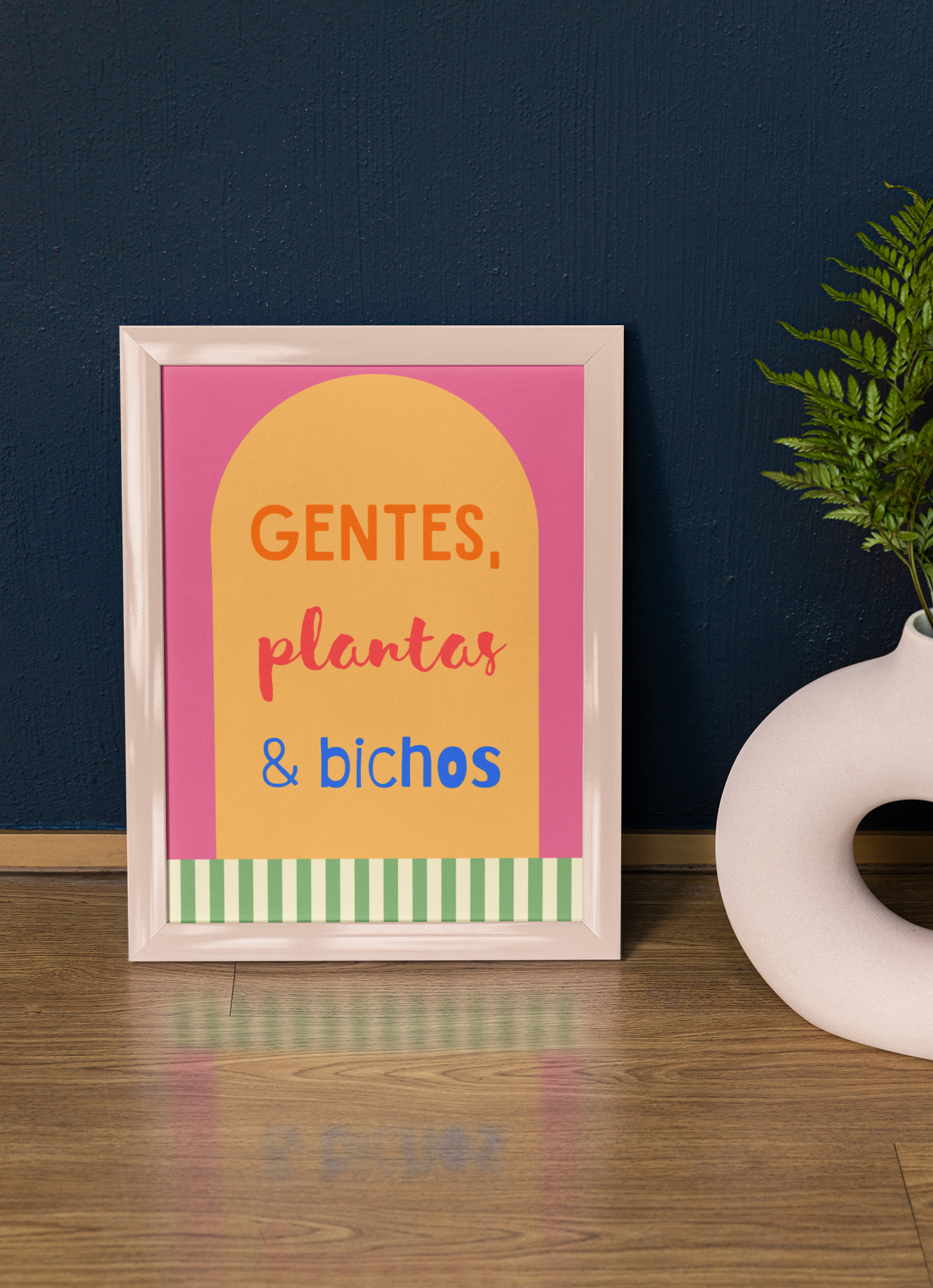 Poster Gentes, Plantas e Bichos